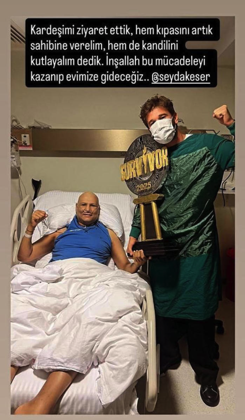 Survivor şampiyonu Adem Kılıççı kupayı asıl sahibine teslim etti, verdiği sözü tuttu! - Resim: 2