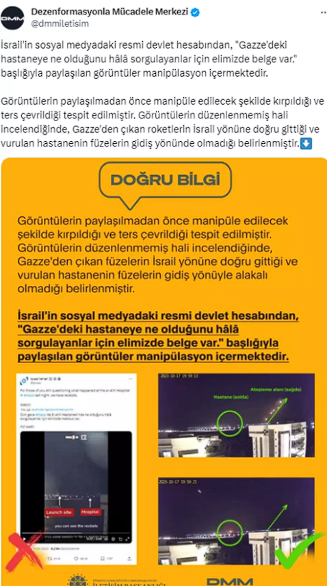 İsrail'in hastane iddiasını Al Jazeera çürüttü! Saniye saniye incelendi: İşte sonuç - Resim: 0