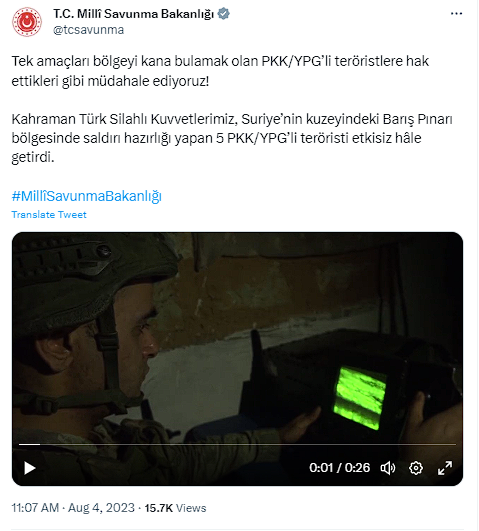 MSB duyurdu! Saldırı hazırlığındaki teröristler etkisiz hale getirildi - Resim: 0