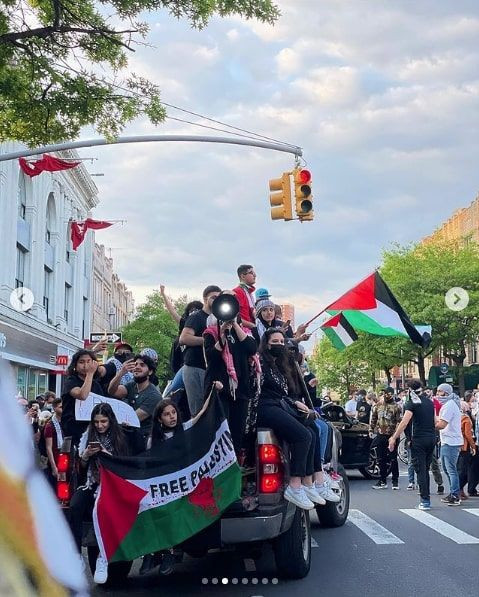 Bella Hadid Filistin için sokağa inmişti İsrail Hadid'i hedef tahtasına koydu - Resim: 4