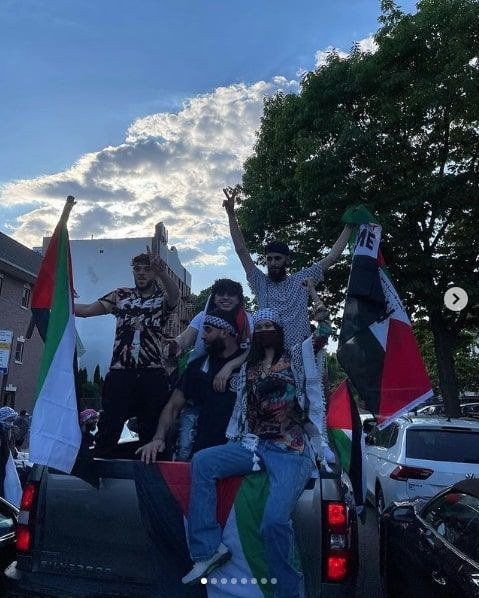 Bella Hadid Filistin için sokağa inmişti İsrail Hadid'i hedef tahtasına koydu - Resim: 2