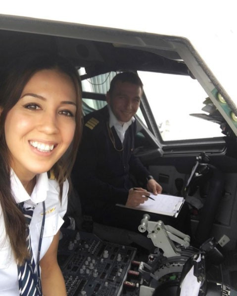 Türk kadın pilot instagramı bakın nasıl salladı dünya konuşuyor - Resim: 4