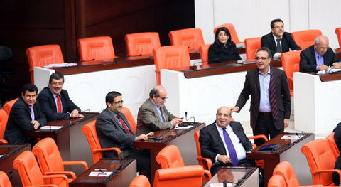 Meclis'te oturma eylemi! - Resim: 4