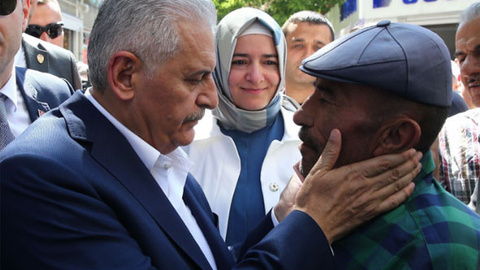 Yıldırım'dan şehit ailelerine ziyaret