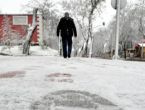 Ve kar Edirne'den giriş yaptı