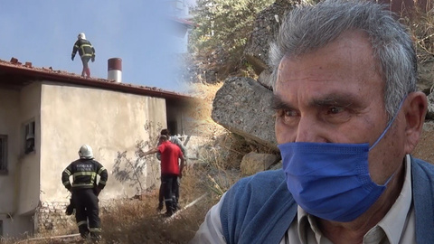 Kırıkkale'de yaşlı adam pazardan eve dönünce hayatının şokunu yaşadı