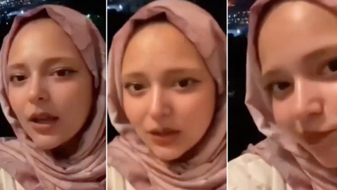 Bursa'da genç kadına tepki yağıyor! Yangını çekerken şarkı söyledi: "Yanıyor yanaklarım"