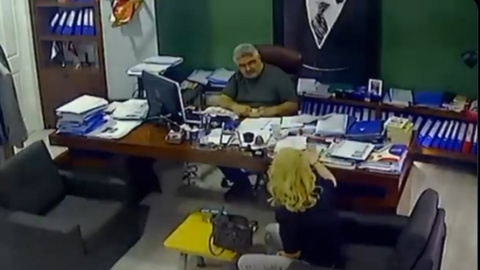 İBB yolsuzluk soruşturmasında yeni görüntü ortaya çıktı paraları böyle sayıp teslim etti