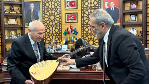 Devlet Bahçeli, Yavuz Bingöl’ü makamında ağırladı