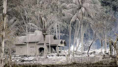 Merapi'nin yok ettiği yaşamlar - Resim: 1