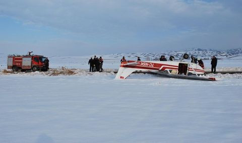 Ankara'da uçak düştü! - Resim: 4