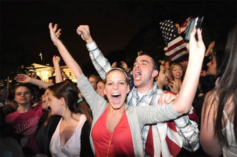 ABD Ladin'in öldürülmesini kutluyor - Resim: 3