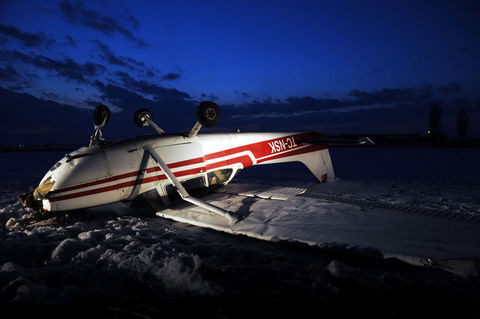 Ankara'da uçak düştü! - Resim: 3