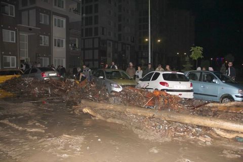 Samsun'da sel faciası! - Resim: 1