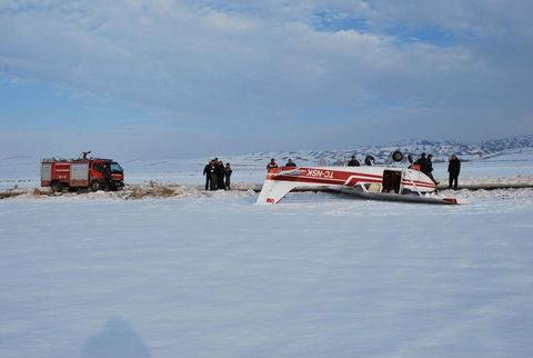 Ankara'da uçak düştü! - Resim: 2