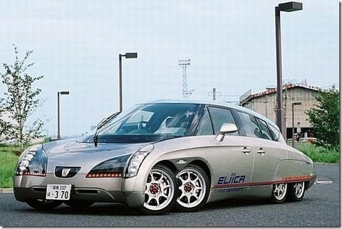 8 tekerlekli otomobil şaşırtıyor - Resim: 4