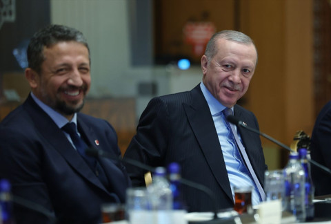 Cumhurbaşkanı Erdoğan, A Milli Erkek Basketbol Takımı'nı kabul etti - Resim: 8