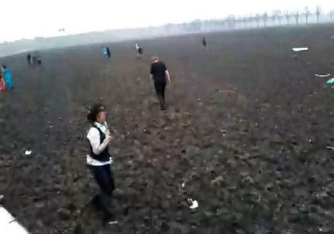 Düşen THY uçağından dehşet verici görüntüler! - Resim: 4