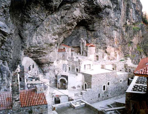 Tarihi Sümela manastırı - Resim: 1