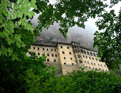 Tarihi Sümela manastırı - Resim: 4