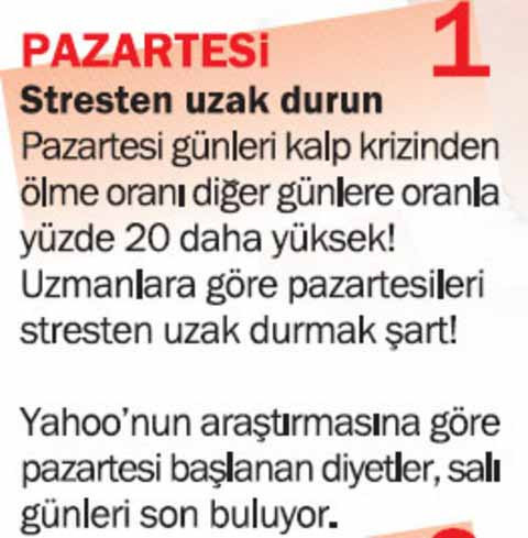 Bu takvime dikkat! - Resim: 1