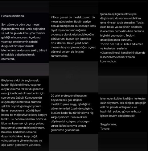 Tayanç Ayaydın taciz iddialarına suskunluğunu bozdu! "Taciz etmedim" - Resim: 5