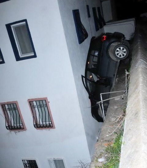 Fren yerine gaza basınca... - Resim: 1