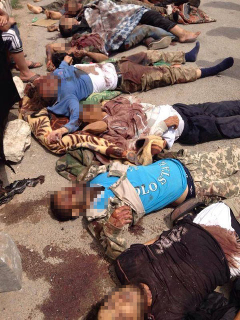 Türkiye sınırında IŞİD katliamı - Resim: 1