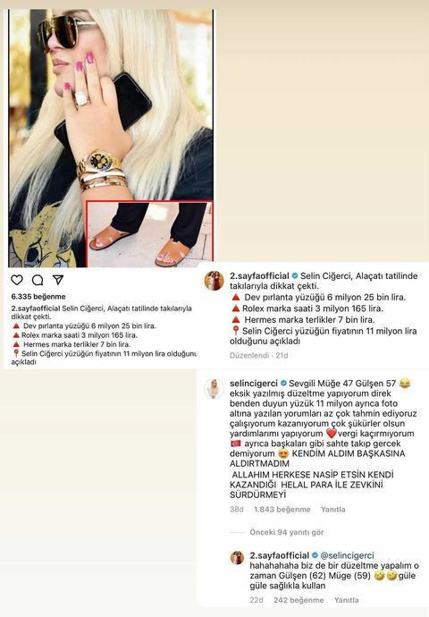 Selin Ciğerci'nin saati ve terliği servet değerinde! Dudak uçuklatan fiyat - Resim: 4