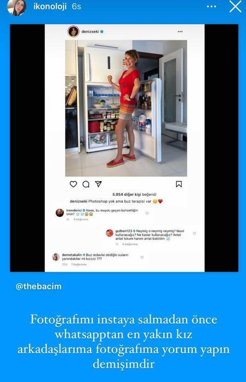 Deniz Seki Photoshop yüzünden ti'ye alındı, zayıflık sırrı 'Buz terapisi' imiş! - Resim: 4