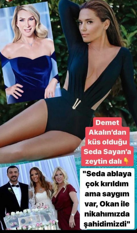 Demet Akalın'dan Seda Sayan'a zeytin dalı: Kırgınım ama nikah şahidim... - Resim: 2