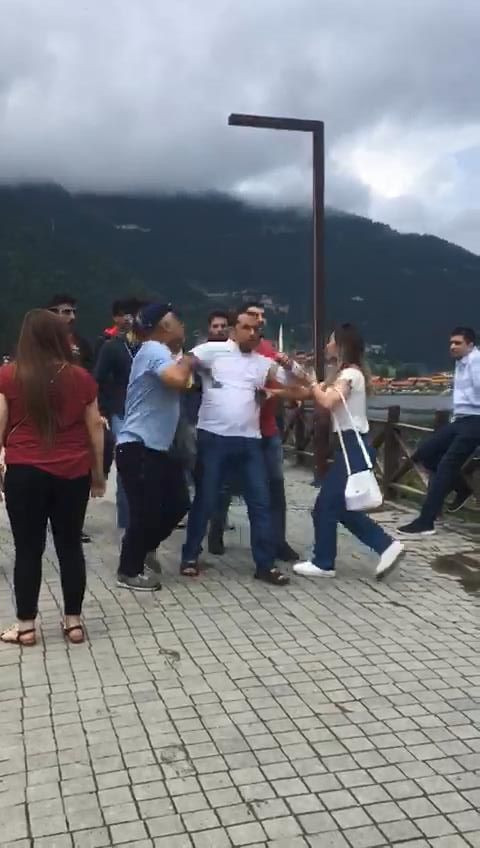 Uzungöl'de Iraklılara saldıran 'Mavi tişörtlü' konuştu: Gergindim dayanamadım - Resim: 3