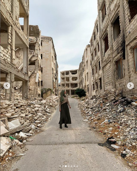 Yürek sızlatan görüntüler Gamze Özçelik Halep'teki acı durumu paylaştı - Resim: 4