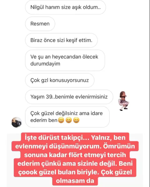 Gelen mesajı ifşa etti Nilgün Bodur'un evlilik yanıtı sosyal medyada olay oldu - Resim: 3