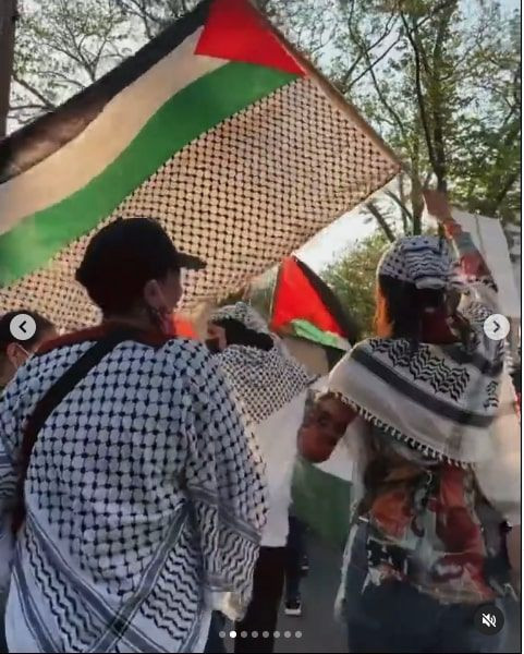 Bella Hadid Filistin için sokağa inmişti İsrail Hadid'i hedef tahtasına koydu - Resim: 3