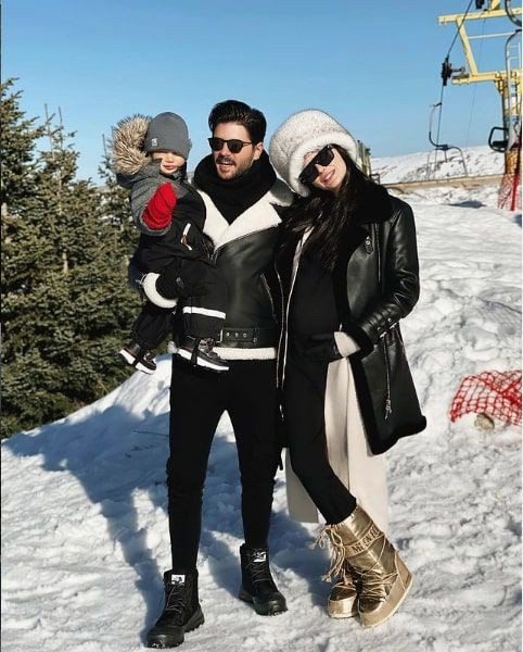 Tolgahan Sayışman'ın 30 haftalık hamile eşi Almeda Abazi ve çocukları korona oldu! - Resim: 1