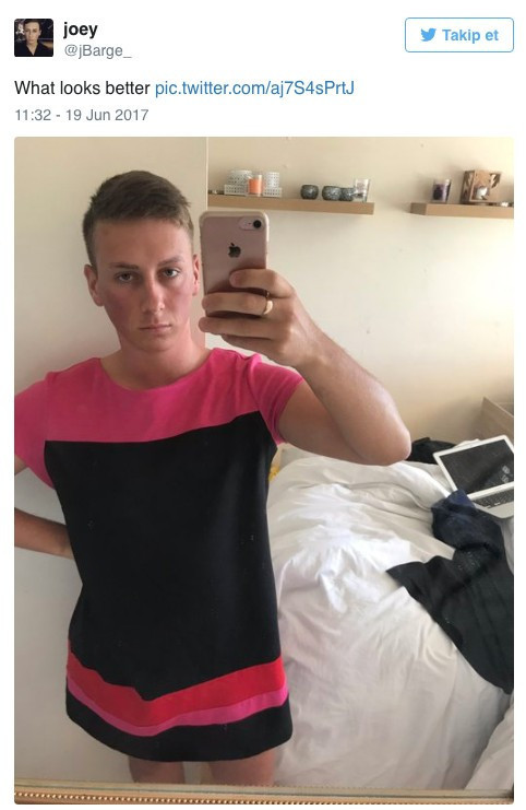 Genç adam ofise elbise giyip geldi herkes şoke oldu bakın neden - Resim: 4