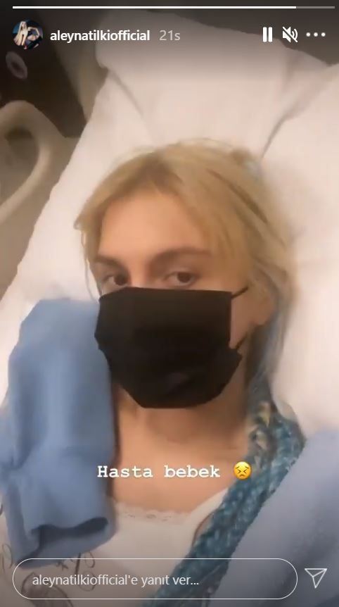 Aleyna Tilki'den kötü haber! Hastaneden serumlu fotoğraf paylaştı! - Resim: 3
