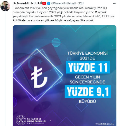 Bakan Nebati'den büyüme rakamlarına ilişkin çarpıcı değerlendirme - Resim: 0