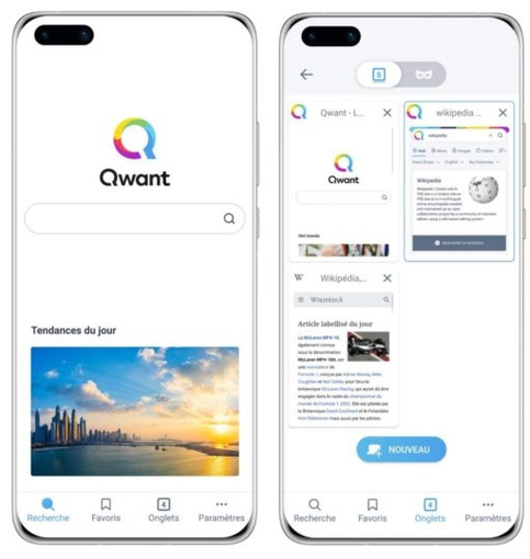 Huawei telefonlarda Google'ın yeni rakibi Qwant - Resim: 1