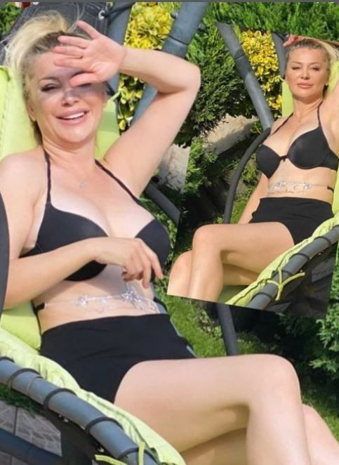 Songül Karlı'dan yeni bikinili pozlar 'Oğlum 'Hep bir yerlerin konuşuluyor anne' diyor' - Resim: 2