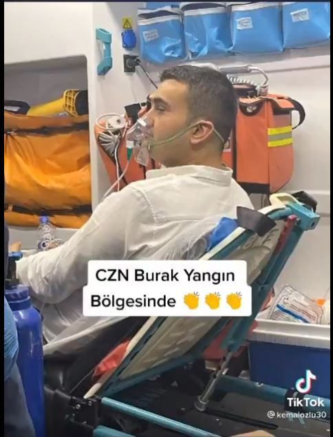 CZN Burak'tan Antalya yangınında ev tipi söndürücüyle 'şov' Rezil oldu! - Resim: 3