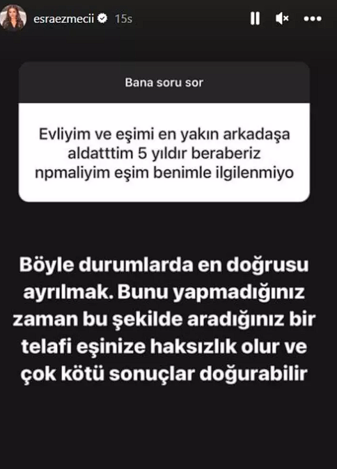 Takipçileri sordu Esra Ezmeci tek tek cevapladı! "Kocam ilişki sırasında..." - Resim: 4