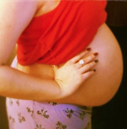 Sizce bu kadın ne kadarlık hamile gerçekler sizi şoke edecek - Resim: 2