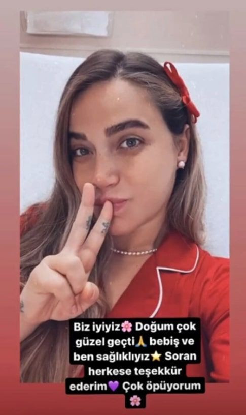 Ceyda Ateş anne oldu! Bir kızı olan oyuncu bebeğinin adını bakın ne koydu - Resim: 2
