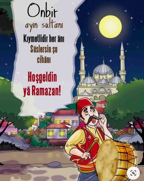 Ramazan ayı mesajları kısa resimli sözleri 2022 hayırlı Ramazanlar kutlama sözleri - Resim: 4