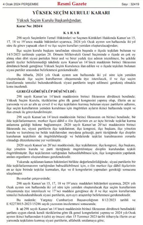 Hemen adınızı kontrol edin! Seçmen listeleri askıya çıktı, 2 hafta sürecek - Resim: 0