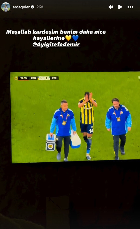 Arda Güler'den Yiğit Efe Demir'e destek - Resim: 0