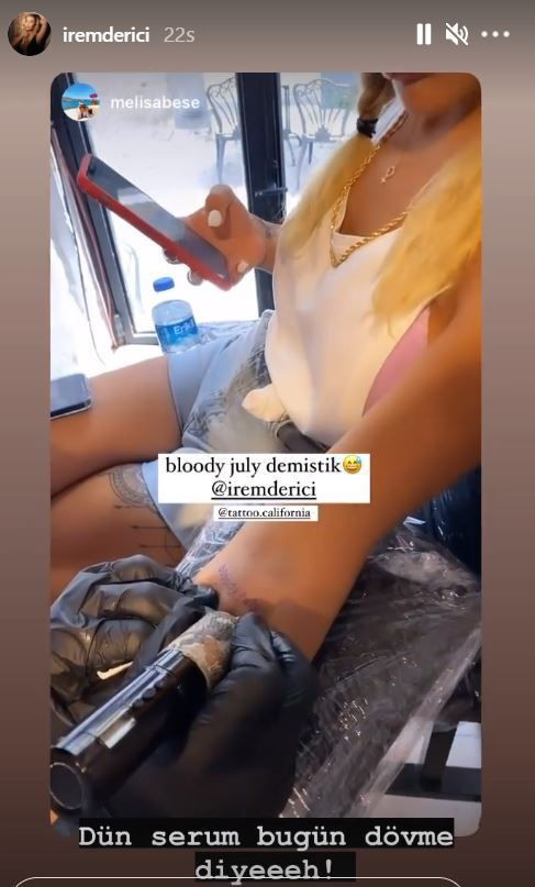 İrem Derici Çeşme tatilinde hastanelik oldu serum yedi sonra gecelere aktı - Resim: 3