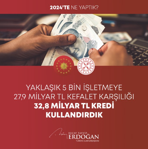 Cumhurbaşkanı Erdoğan'dan 2024 değerlendirmesi! "Gece gündüz demeden aşkla çalıştık" dedi hizmet ve projeleri paylaştı - Resim: 0